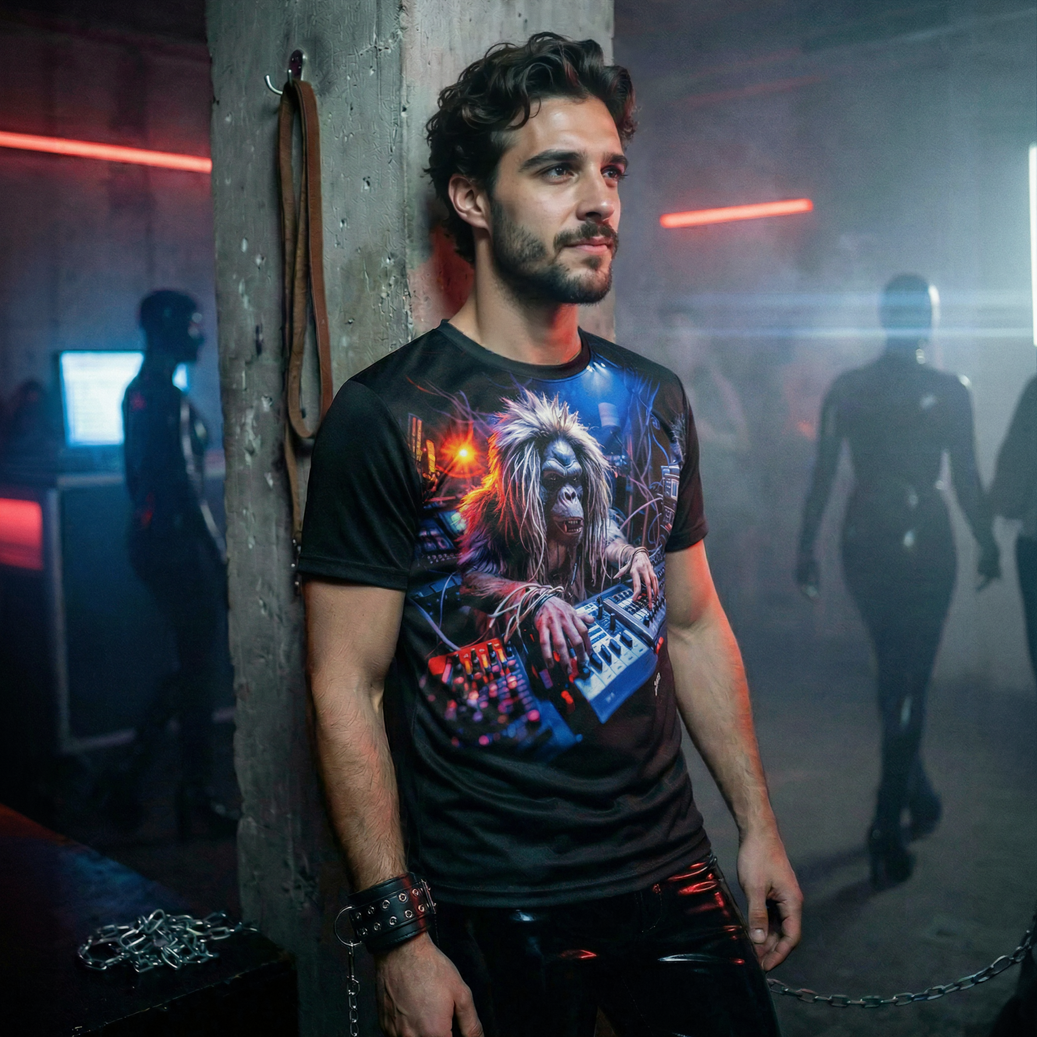 All-Over Print Polyester T-shirt