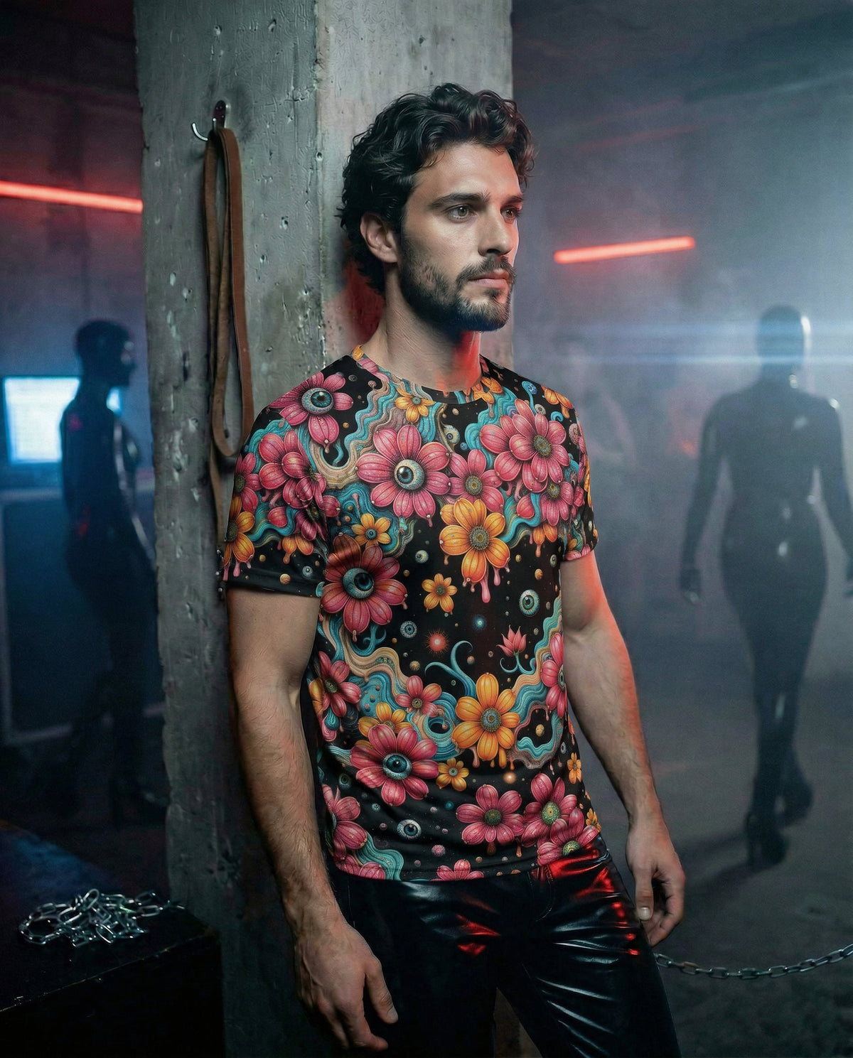 All-Over Print Polyester T-shirt