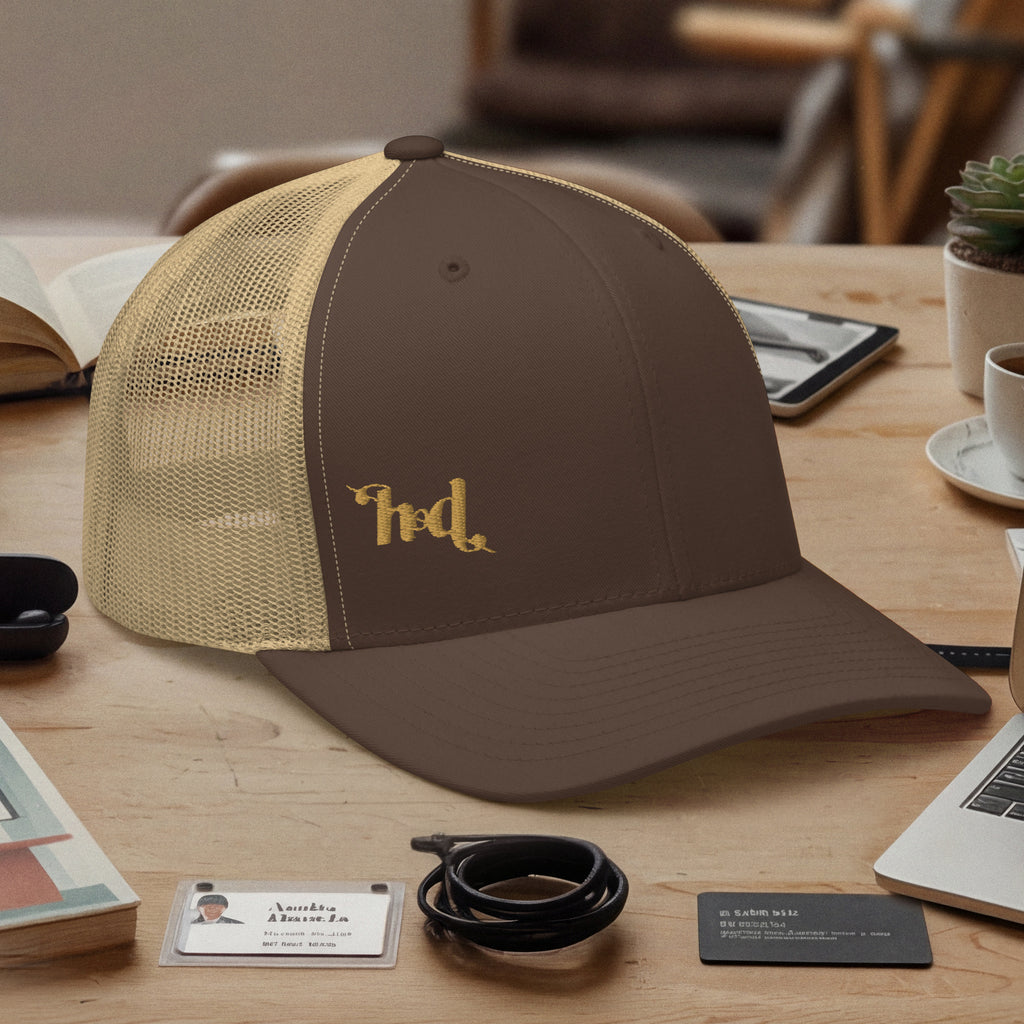 Retro Trucker Cap - Curved Bill