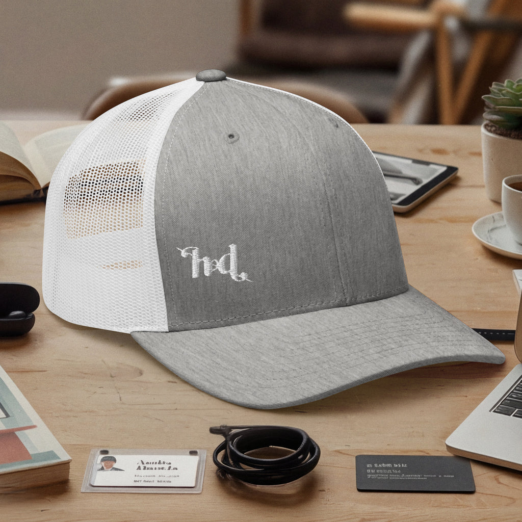 Retro Trucker Cap - Curved Bill