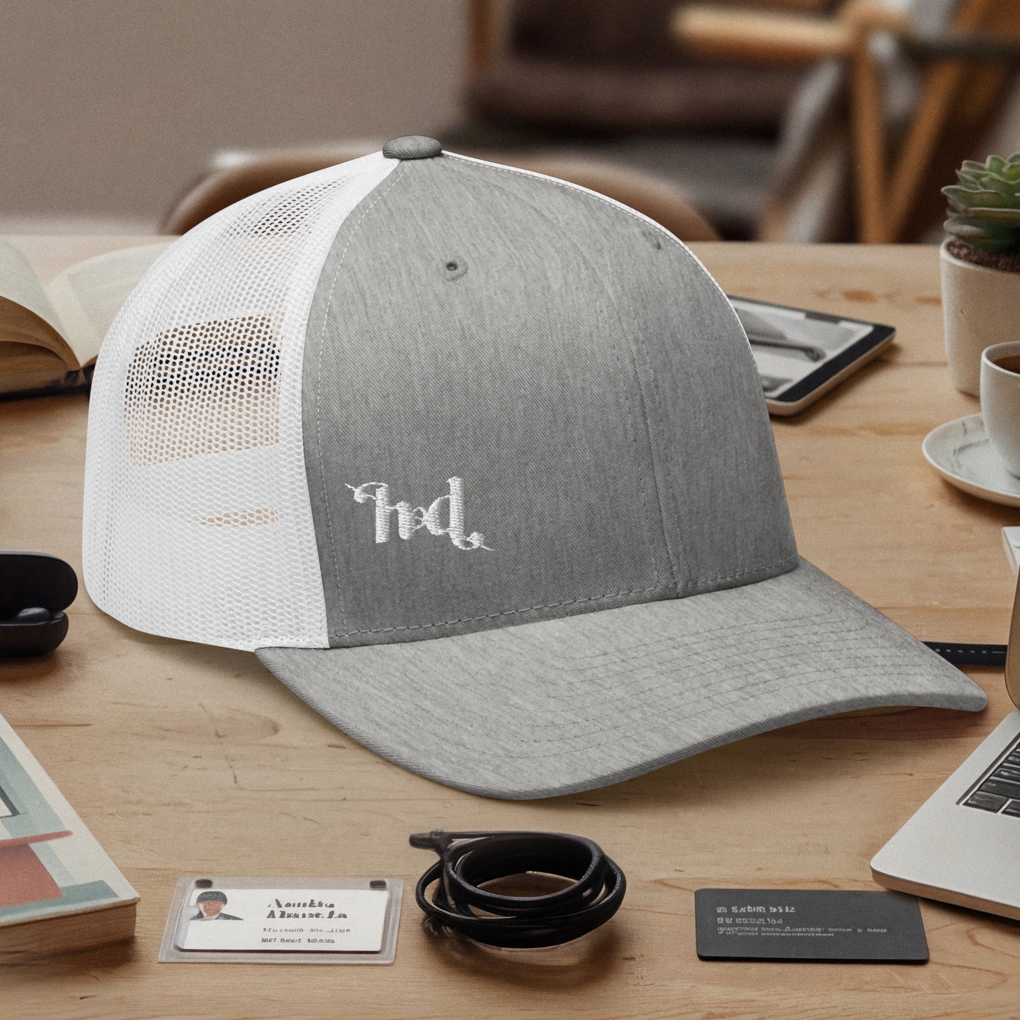 Retro Trucker Cap - Curved Bill