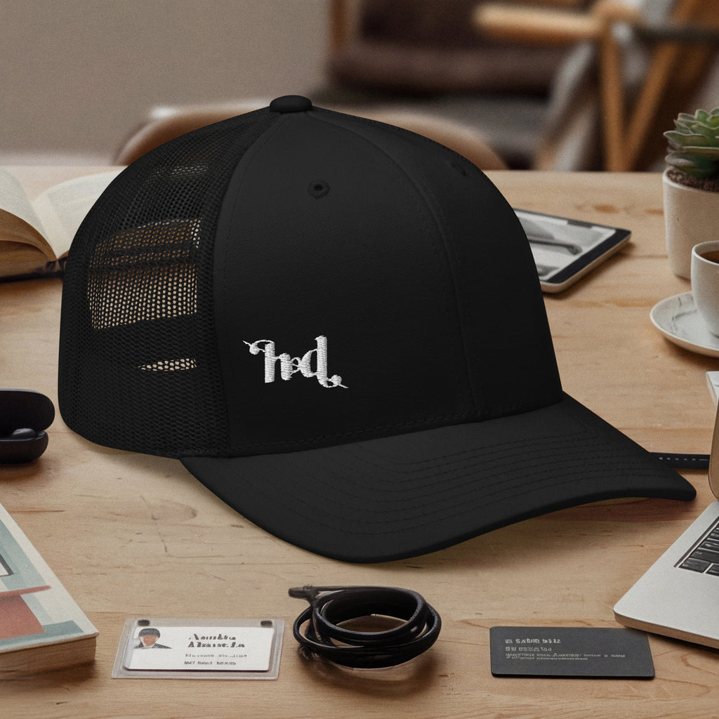 Retro Trucker Cap - Curved Bill