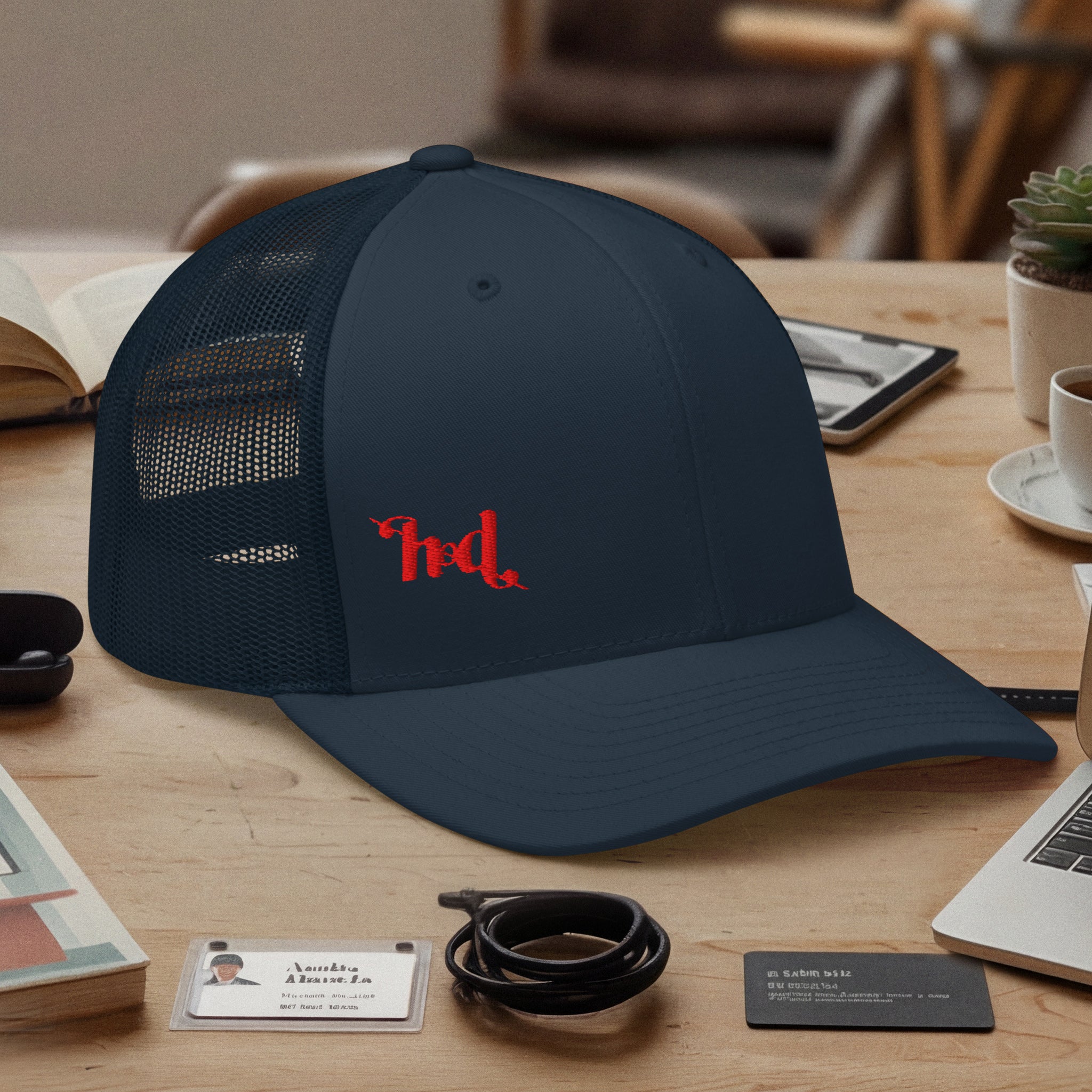 Retro Trucker Cap - Curved Bill