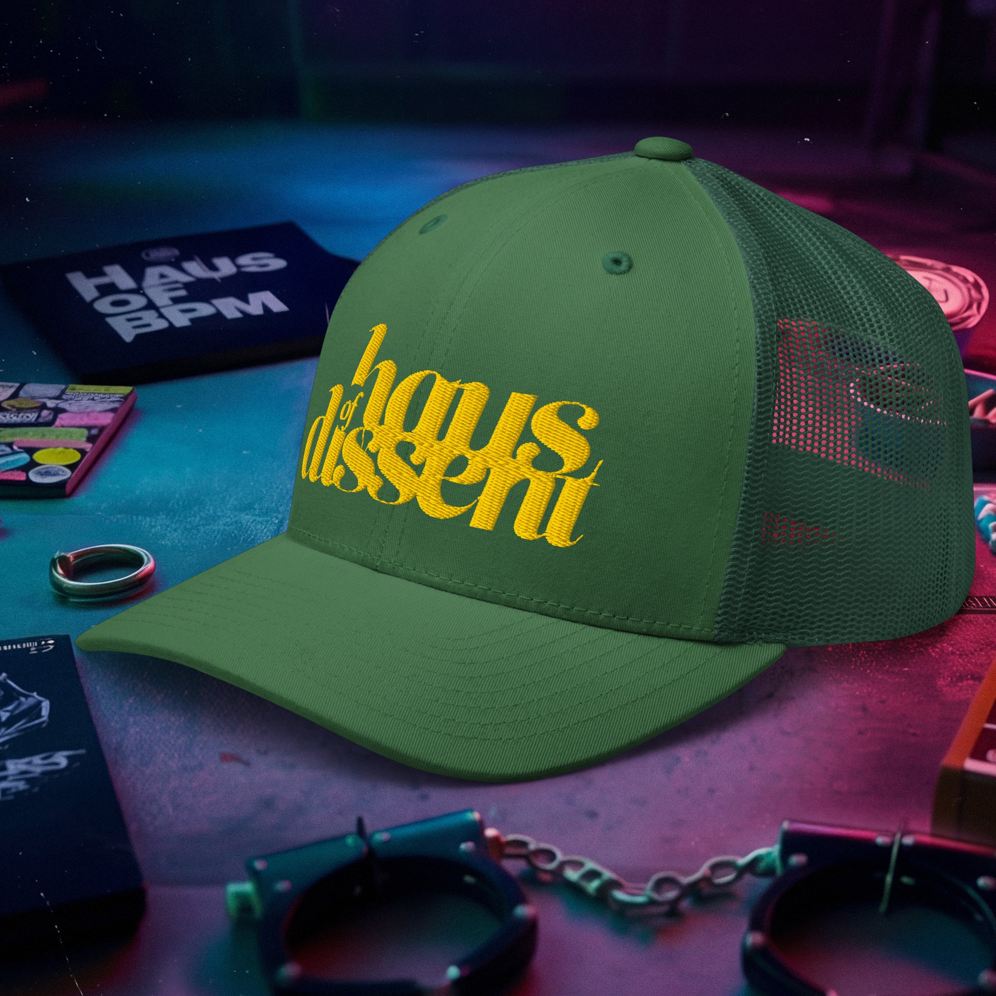 Retro Trucker Cap - Curved Bill