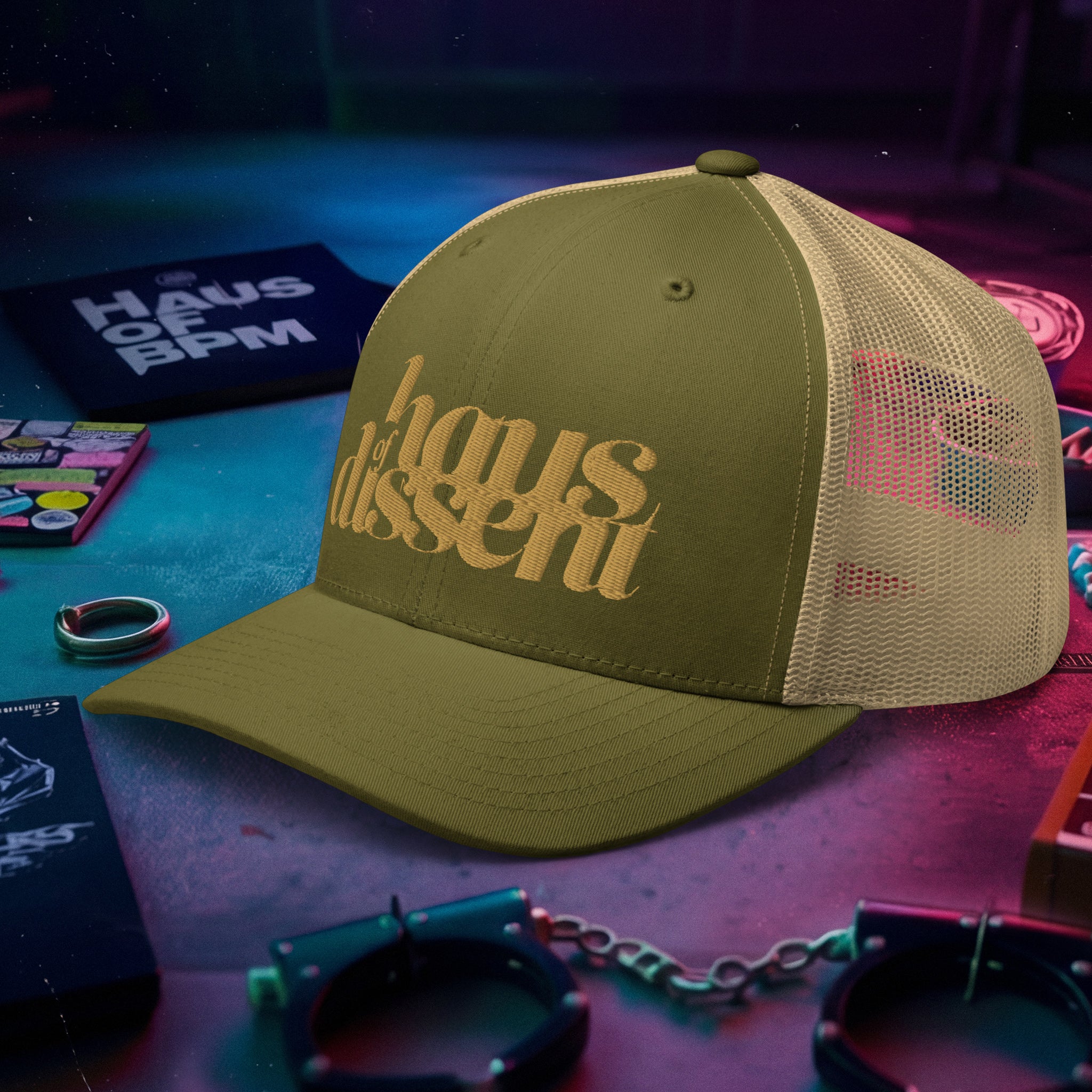 Retro Trucker Cap - Curved Bill