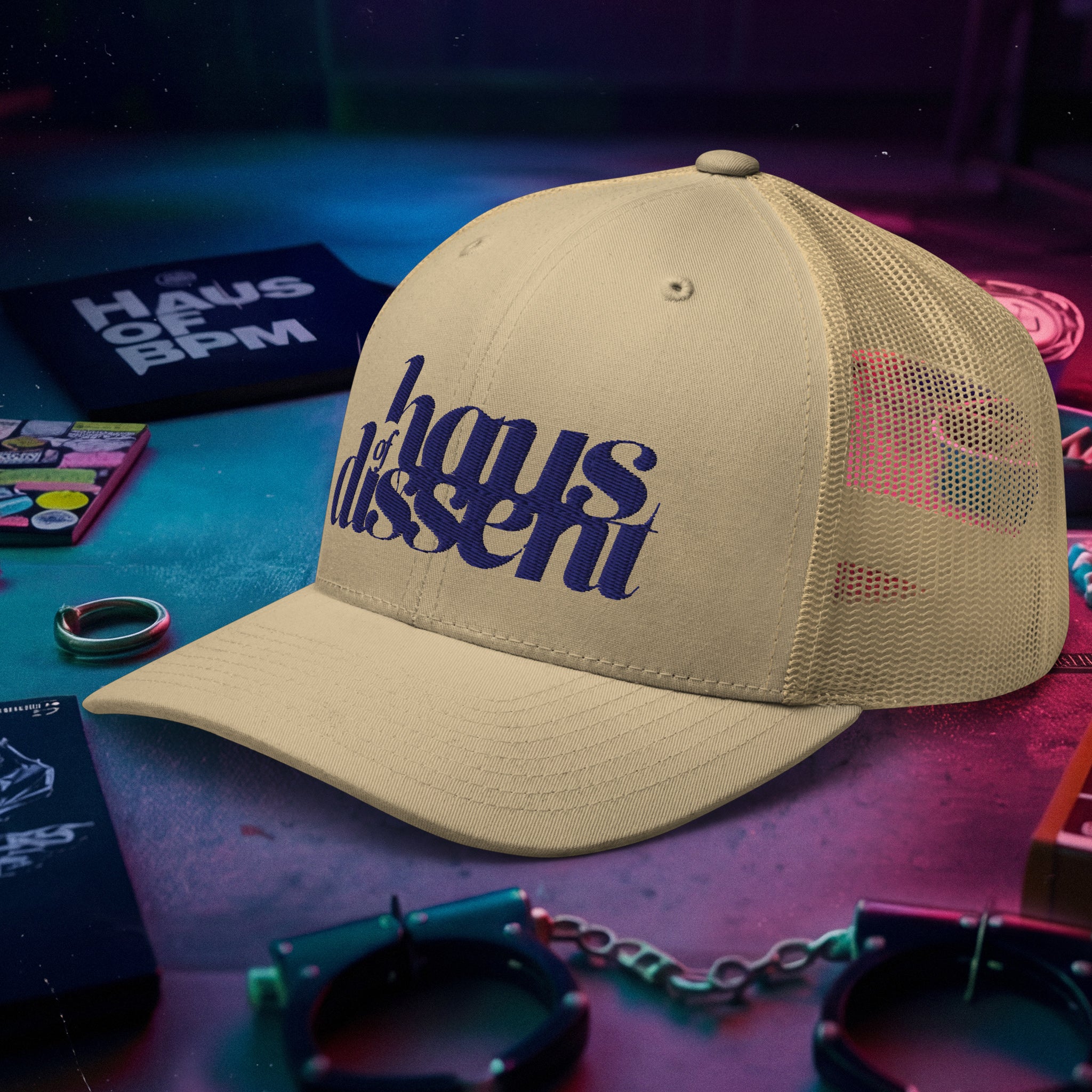 Retro Trucker Cap - Curved Bill