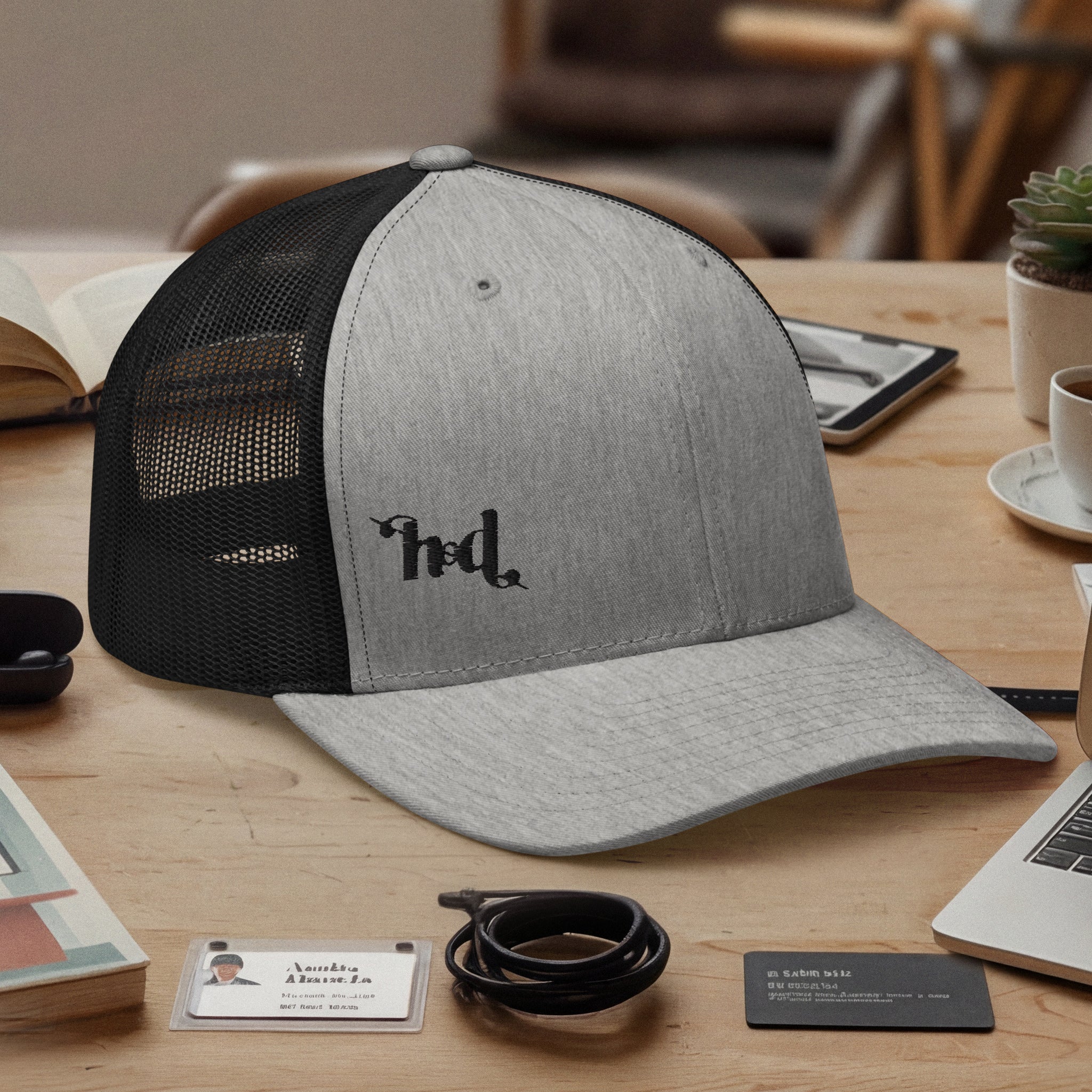 Retro Trucker Cap - Curved Bill