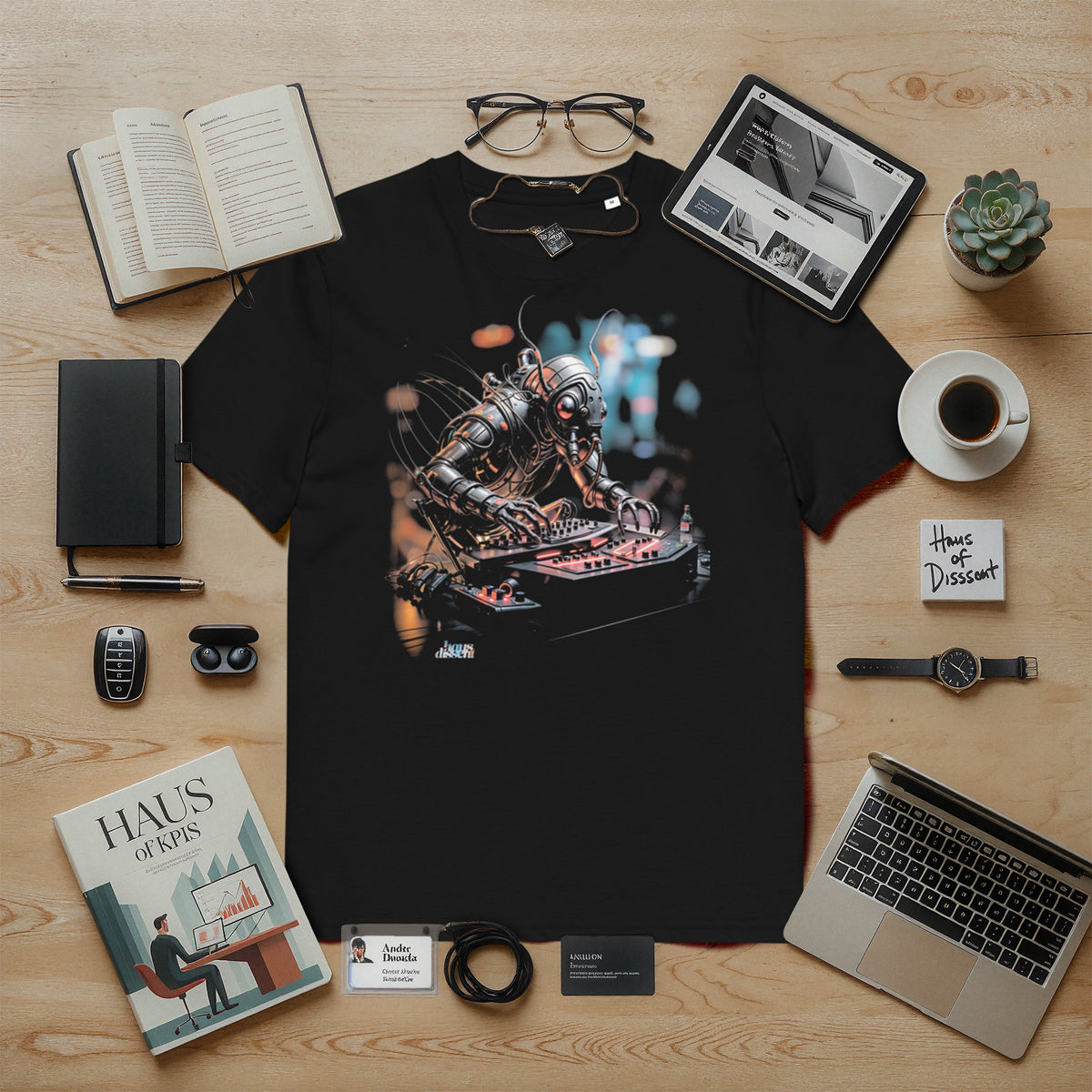 Night Shift #2 • Organic cotton t-shirt