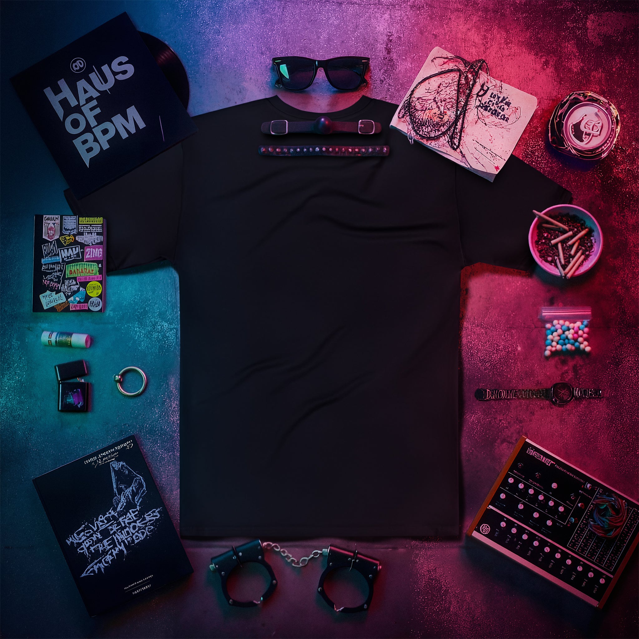 Night Shift #2 • All-over print polyester t-shirt