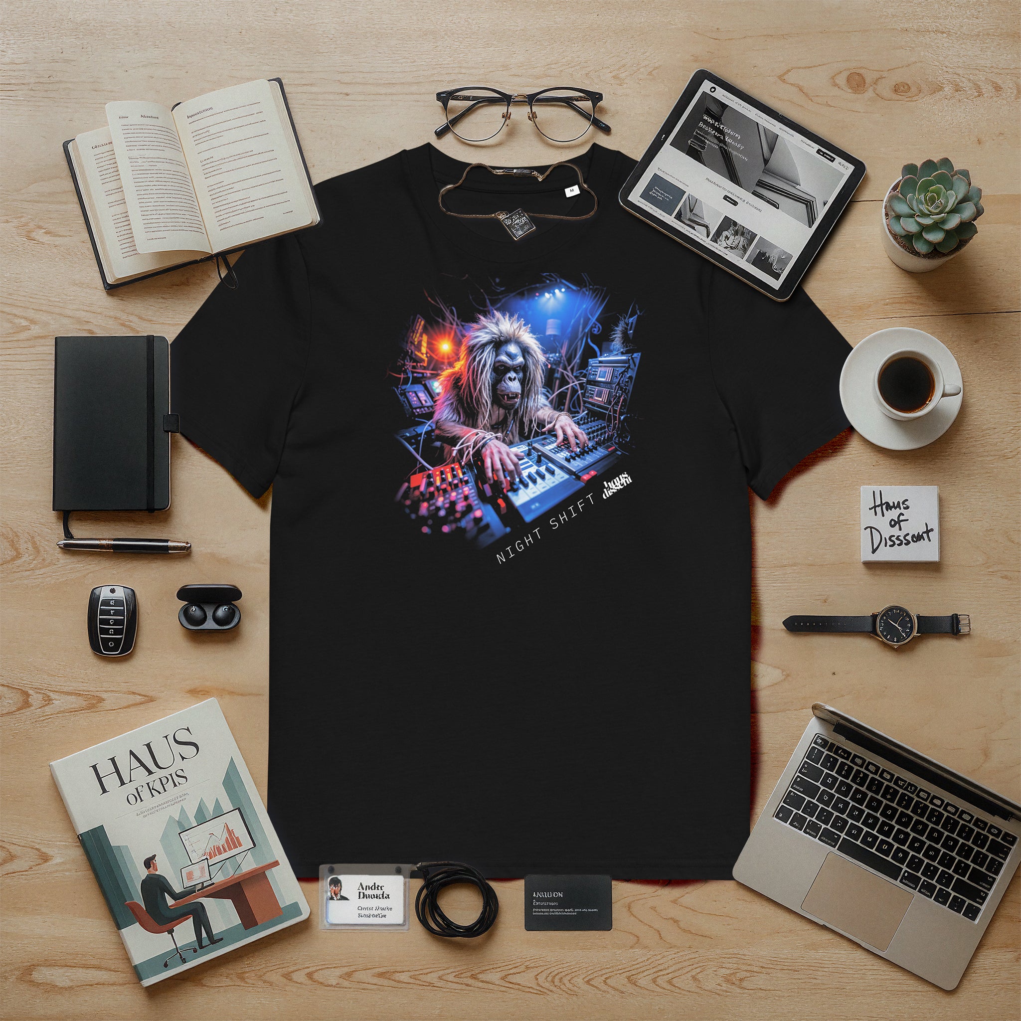 Night Shift #1 • Organic cotton t-shirt