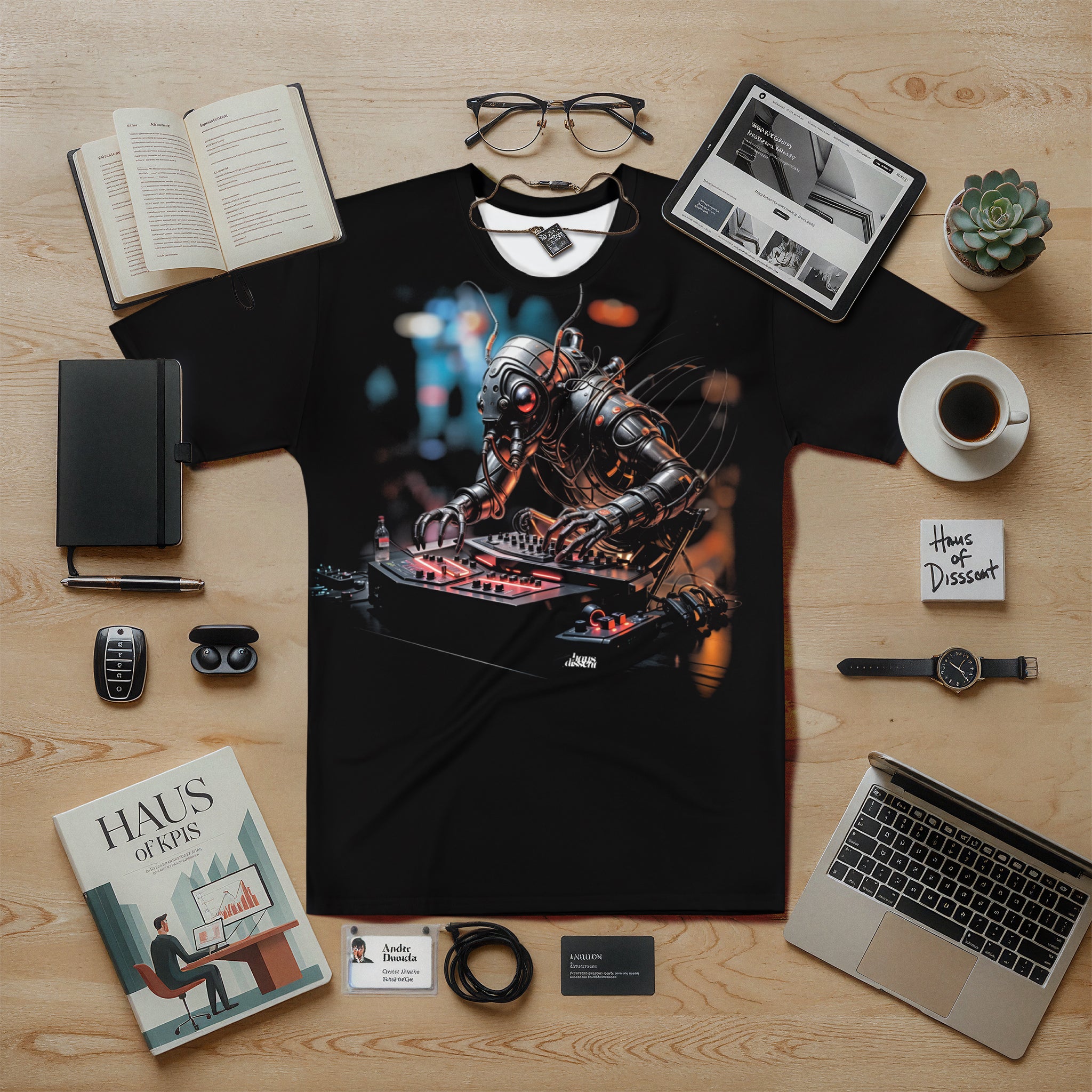 Night Shift #2 • All-over print polyester t-shirt