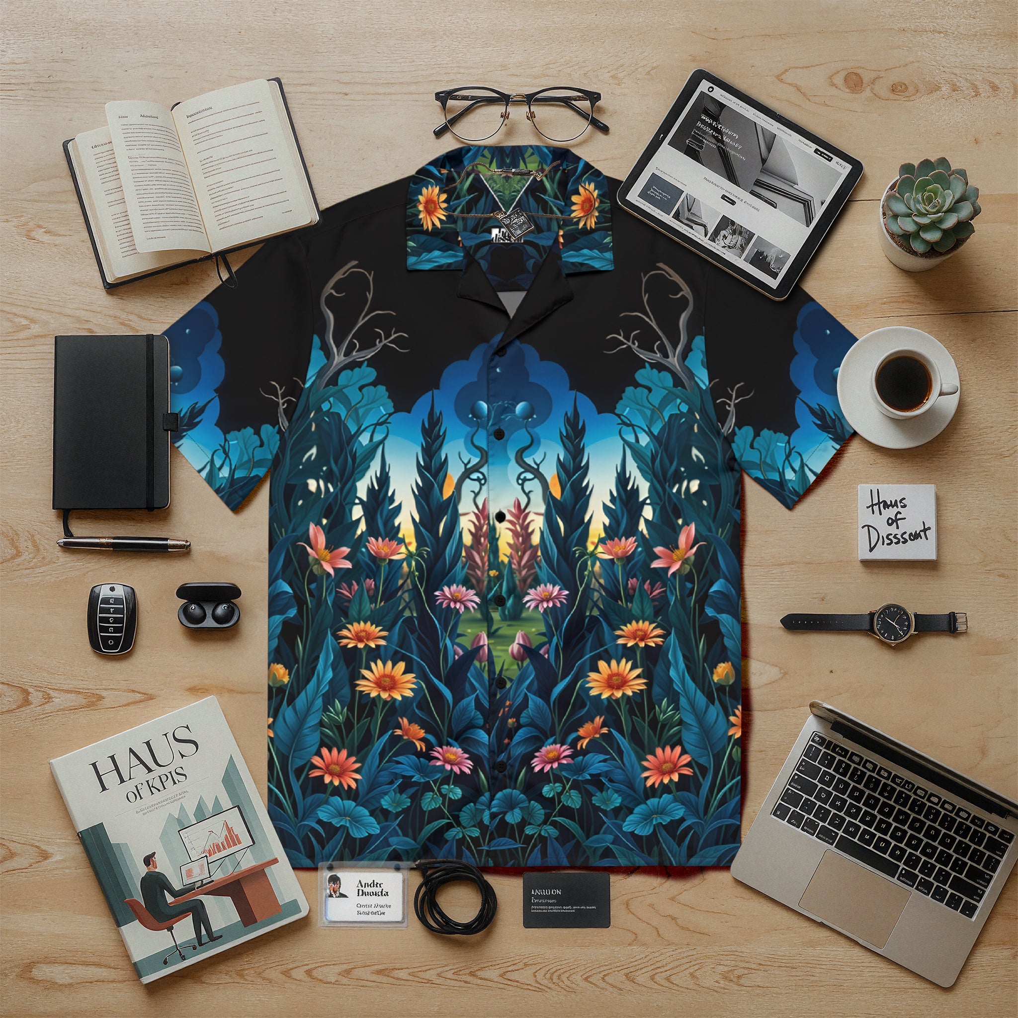 Disstropic • Unisex button shirt
