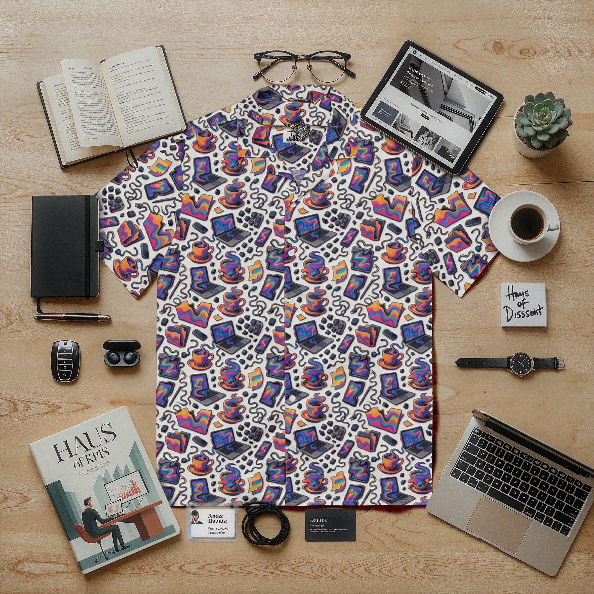 Monday.exe • Unisex button shirt