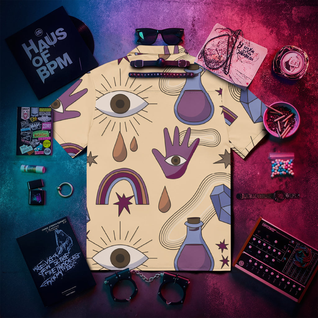 Open Perception #1 • Unisex button shirt