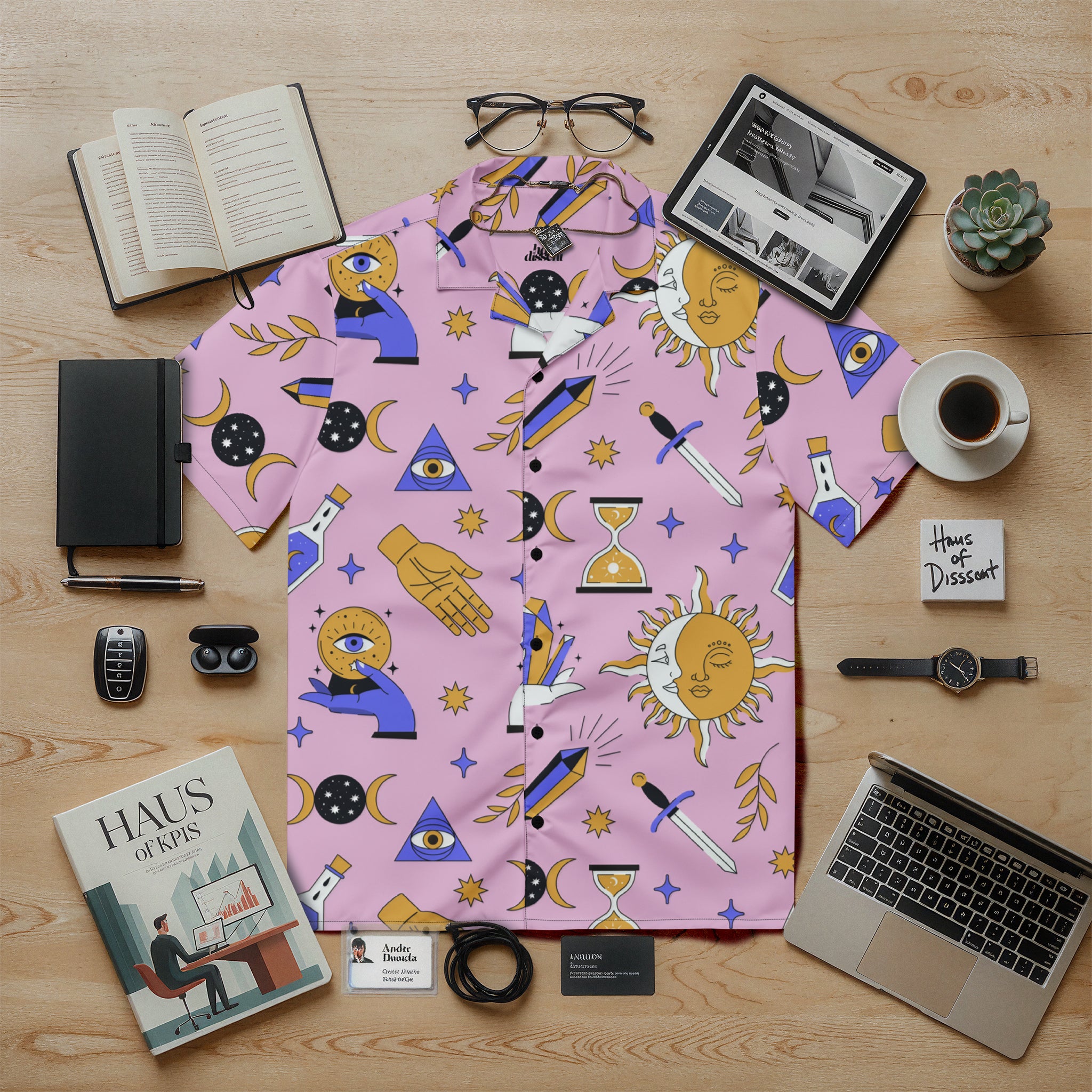 Open Perception #2 • Unisex button shirt