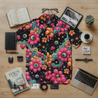 The Garden Looks Back • Unisex button shirt