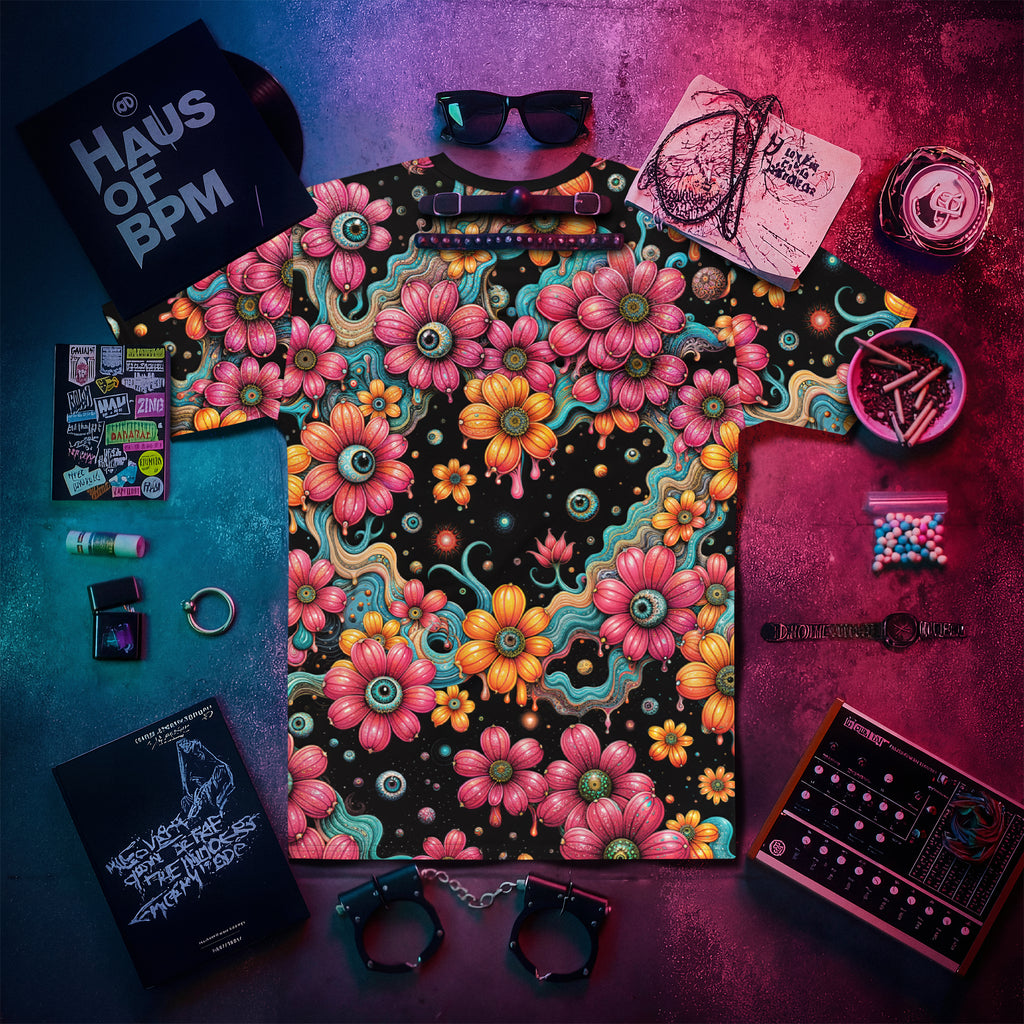 The Garden Looks Back • All-over print polyester t-shirt