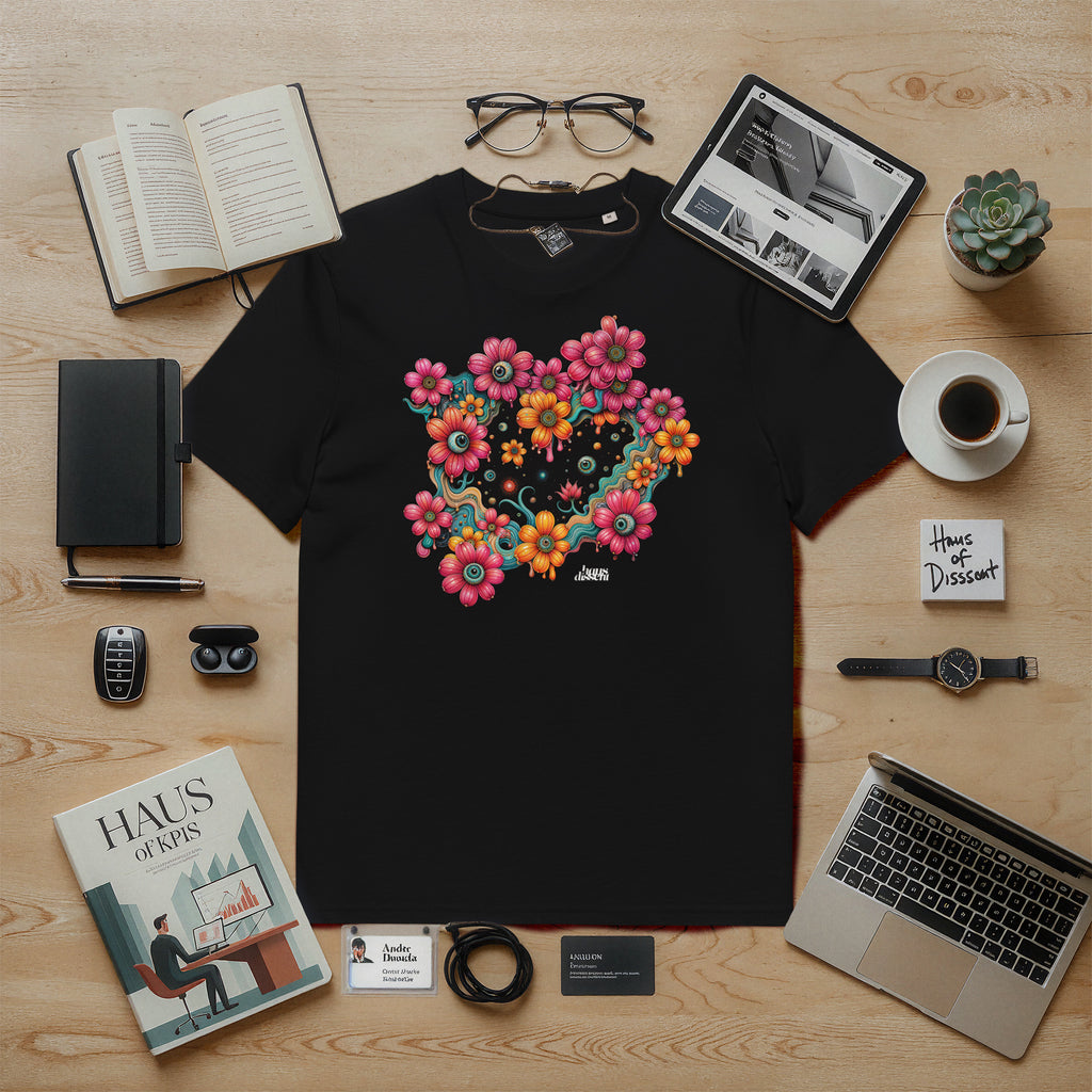 The Garden Looks Back • Organic cotton t-shirt