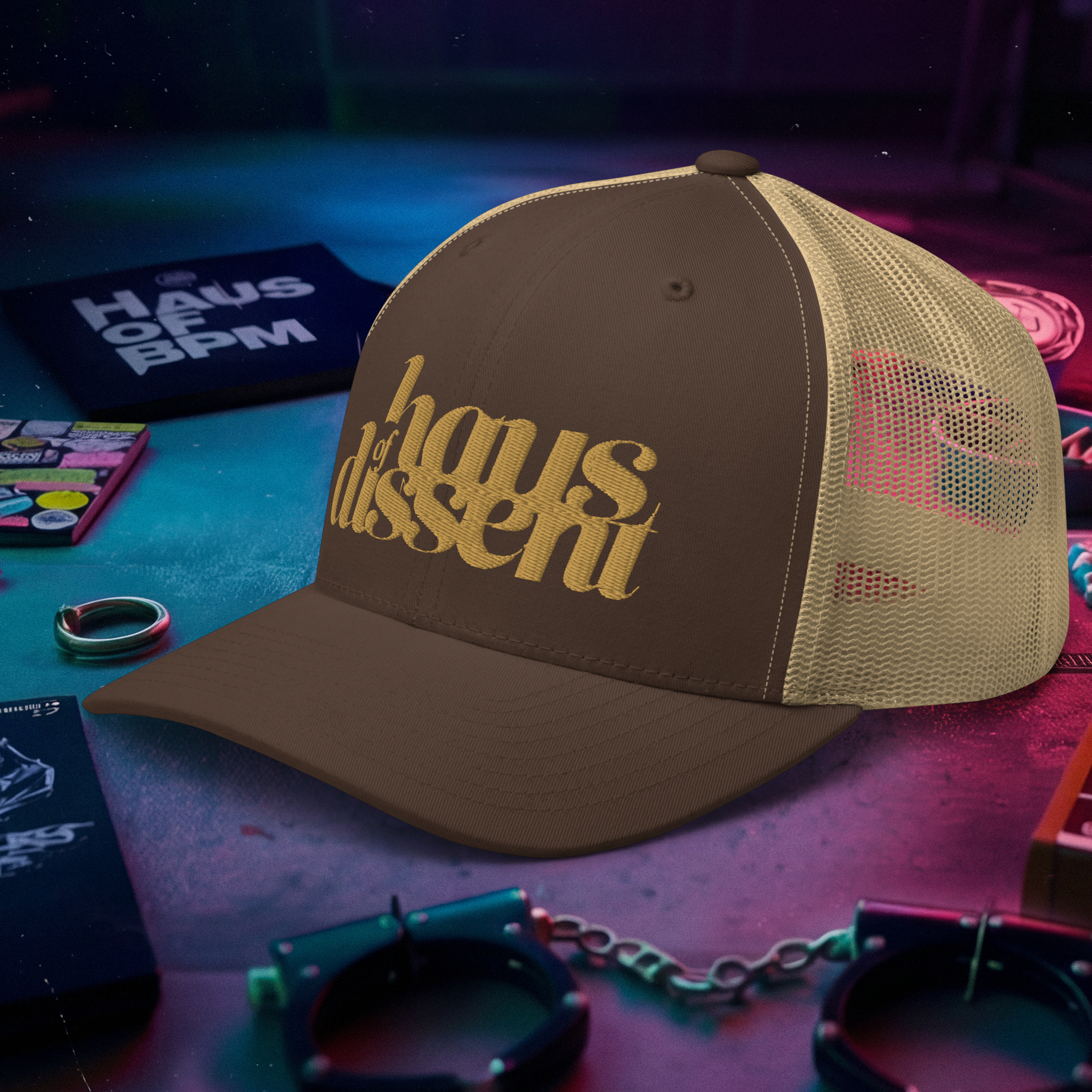 Retro Trucker Cap - Curved Bill