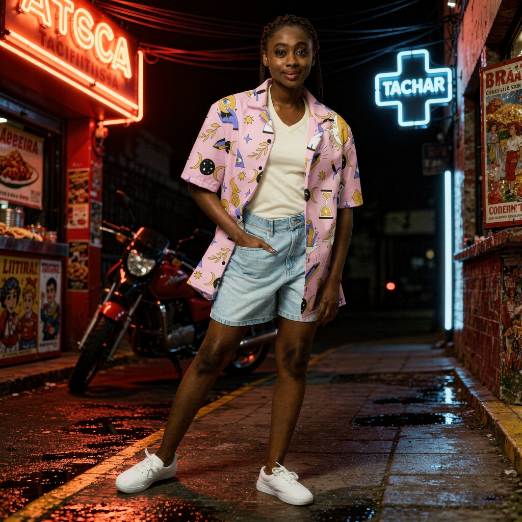 Open Perception #2 • Unisex button shirt
