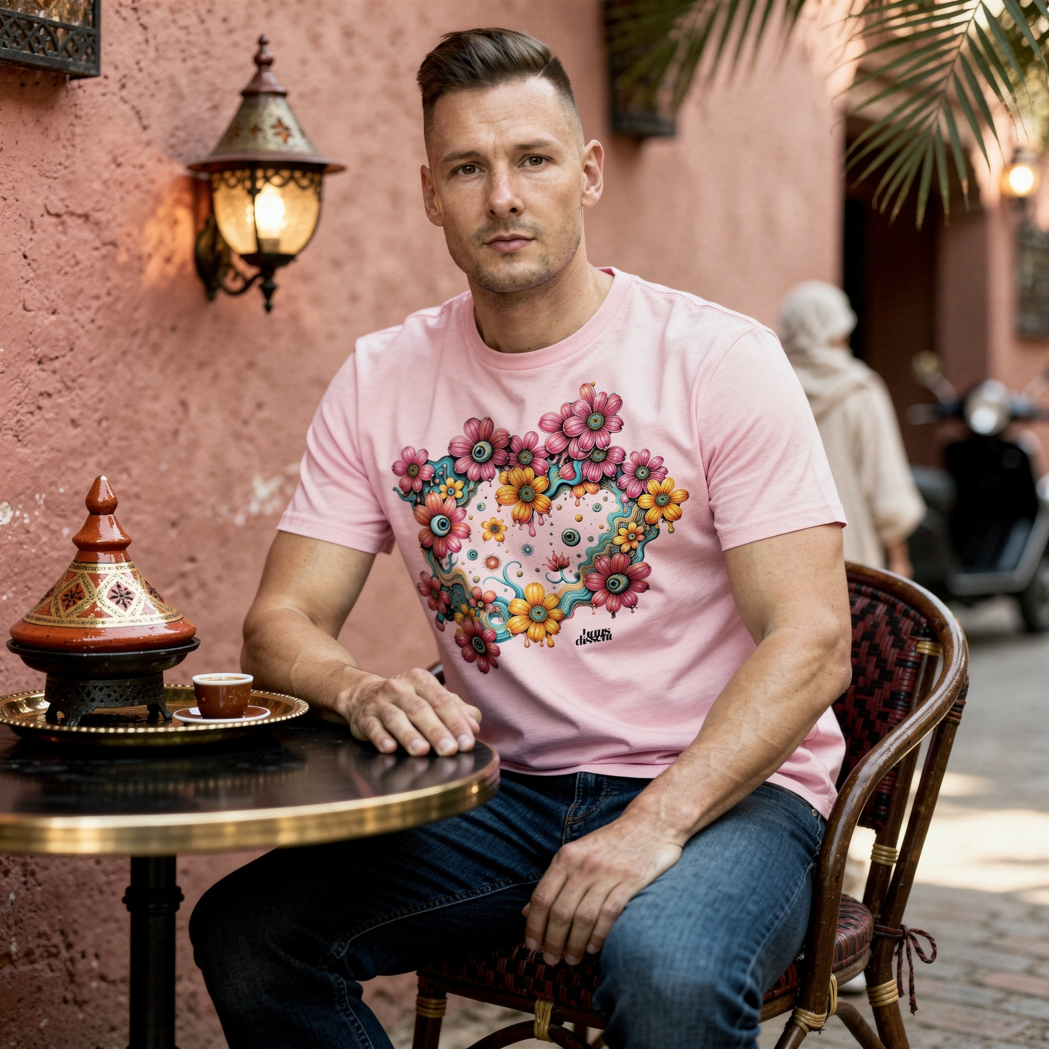 The Garden Looks Back • Organic cotton t-shirt