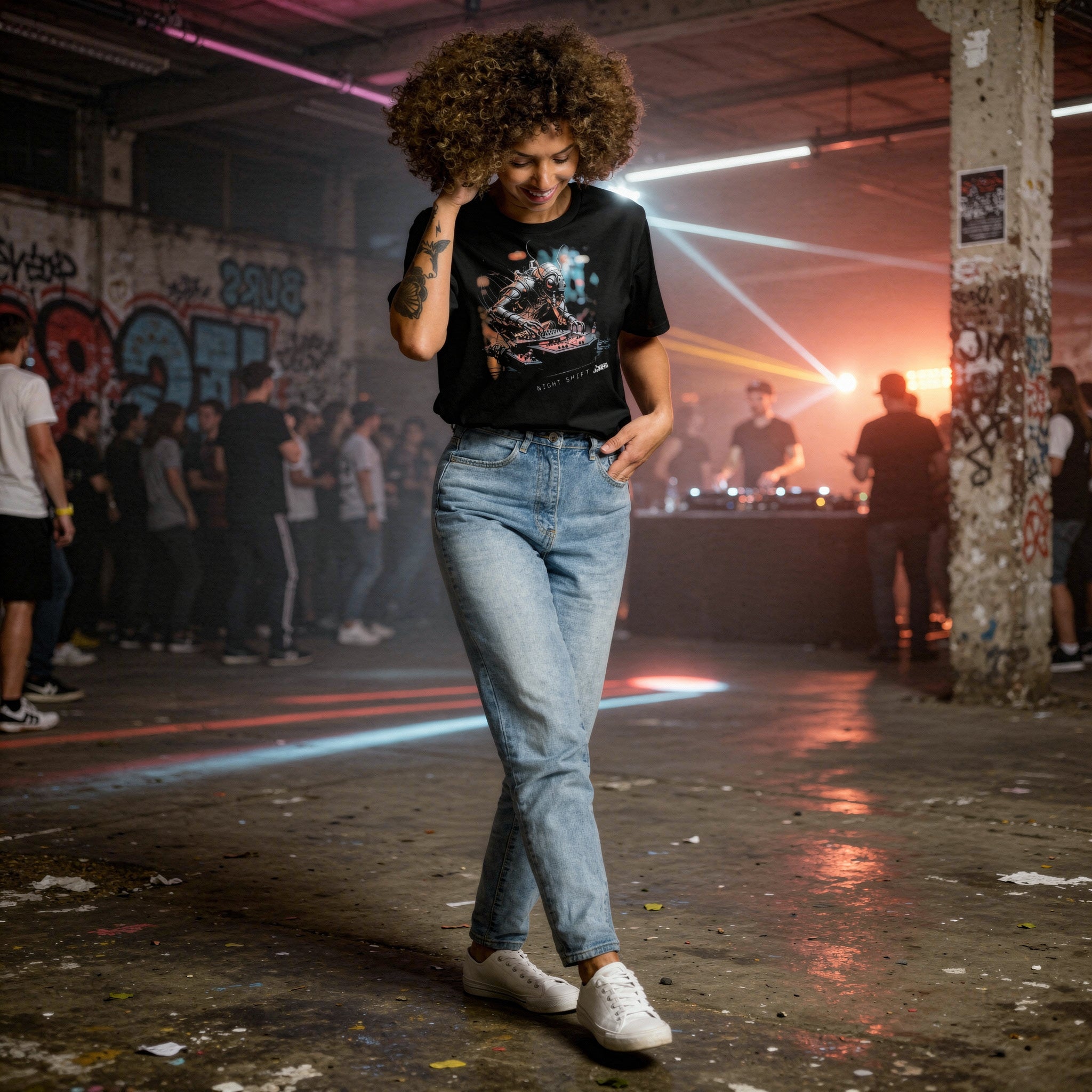 Night Shift #2 • Organic cotton t-shirt