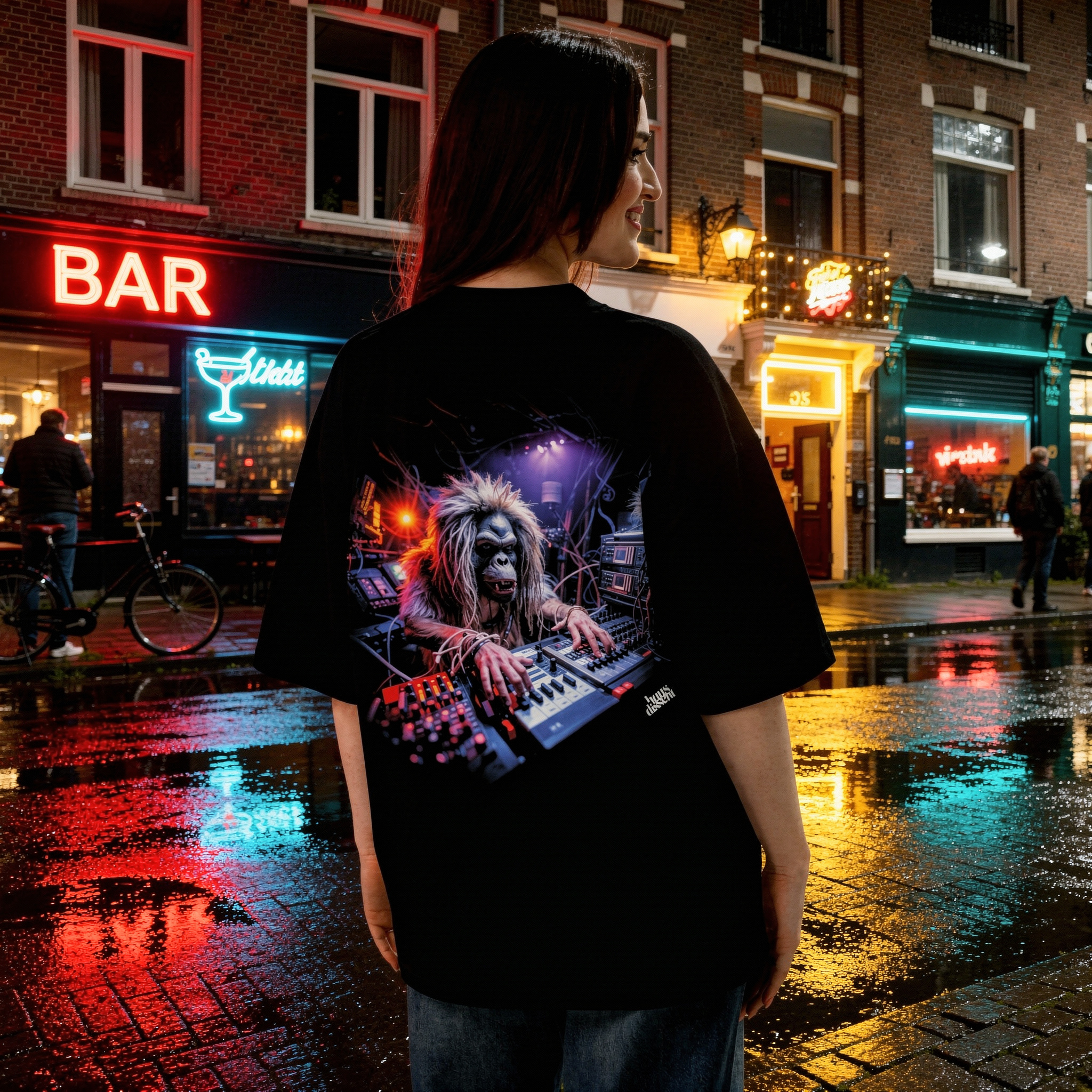 Night Shift #1 • Oversized organic t-shirt