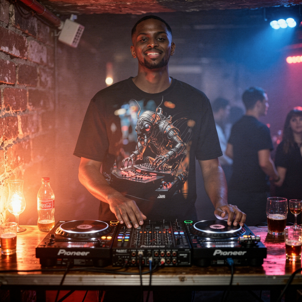 Night Shift #1 • All-over print polyester t-shirt